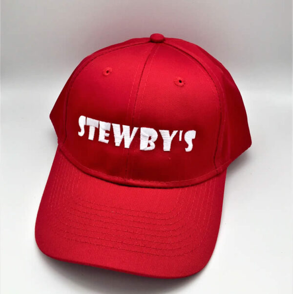 Stewbys-Original-Red-Ball-Cap-2-scaled